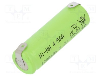 Accu.JJJ.7/5AA 1.2V 3.8Ah NiMH cu terminale foto