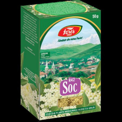 Ceai Soc Flori, R42, 50 G, Fares foto