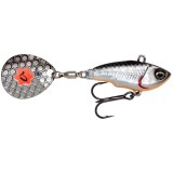 Fat Tail Spin NL 6.5cm 12.5g Sinking Dirty Silver