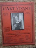 L art vivant- revista in franceza, nr. 59, aprilie 1927