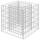 Cumpara ieftin Strat inaltat gabion, 50 x 50 x 50 cm, otel galvanizat