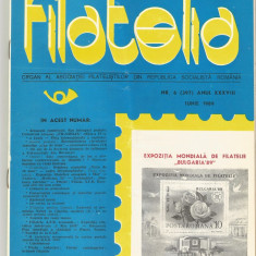 Romania, revista Filatelia nr. 6/1989 (397)