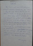 Manuscris olograf Geo Bogza, Raul alb, o pagina