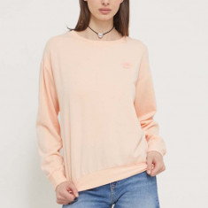 Roxy bluză femei, culoarea portocaliu, uni ERJFT04809