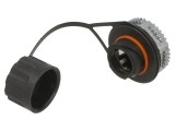 Adaptor Ecranat Cat 6a cu Capac de Protecție 8p8c