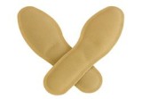 Set 2 branțuri &icirc;ncălzitoare pentru pantofi, crem, 23 cm