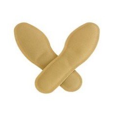 Set 2 branțuri &icirc;ncălzitoare pentru pantofi, crem, 23 cm