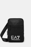 EA7 Emporio Armani borsetă culoarea negru, AF19722.7X000391