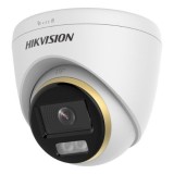 Camera supraveghere analog 5MP 3K, lentila 2.8mm, IR 40m, lumina alba 40m, PoC, ColorVu, Smart-Hybrid light, IP67 - Hikvision DS-2CE72KF3T-LE(2.8mm) S
