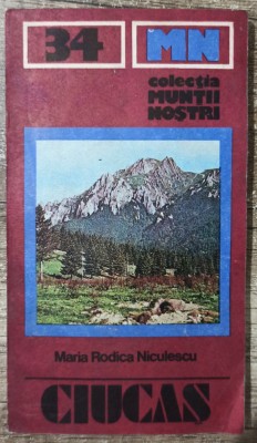 Masivul Ciucas - Maria Rodica Niculescu// colectia Muntii Nostri foto