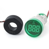 Ampermetru Digital Verde de Panou 220V / &Oslash; 22mm