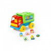 Camion educativ+forme, 26x16x17 cm, 3-5 ani, 1-3 ani