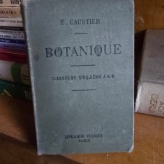 Botanique, classes de cinquieme A &amp; B - E. Caustier
