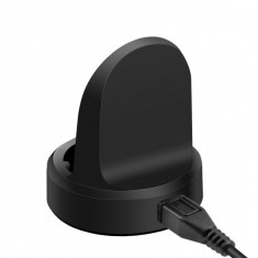 Dock incarcare wireless pentru Samsung Gear S3 / Gear Sport R600 Smartwach, negru foto