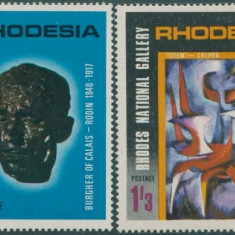 Rhodesia 1967 - Picturi, Galeria Nationala, serie neuzata