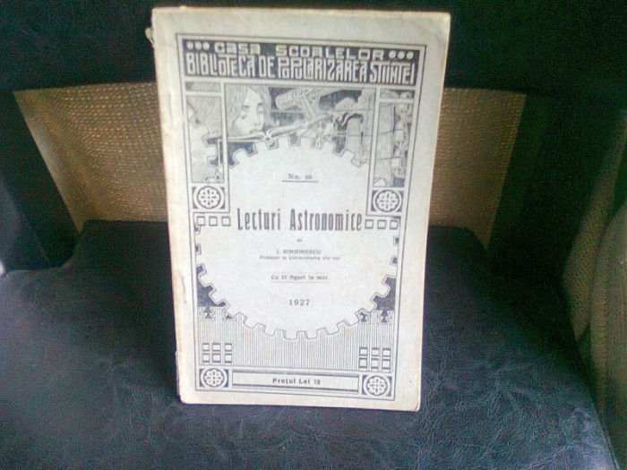 LECTURI ASTRONOMICE - I. SIMIONESCU