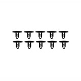 Clips fixare Fiat Tipo, Aftermarket 3080240