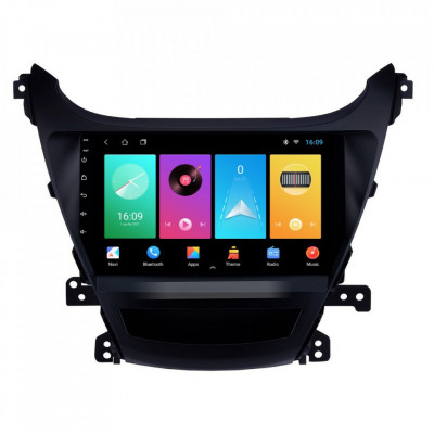 Navigatie dedicata cu Android Hyundai Elantra V 2014 - 2016, 1GB RAM, Radio GPS foto