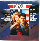 Various &lrm;&ndash; Top Gun (Original Motion Picture Soundtrack) NM / VG+ vinil LP disc CBS Europa 1986