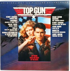 Various &lrm;&ndash; Top Gun (Original Motion Picture Soundtrack) NM / VG+ vinil LP disc CBS Europa 1986
