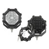 Lampa lucru Universala, 12/24V, diametru 81x107mm, tip bec LED, putere 40W, 3000 lm indeplineste norma IP68 ; cu optiunea de lumina inversa - 4W, HOR