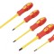 Kit Șurubelnițe Izolate 1kVAC Phillips și Plată 5 Bucăți