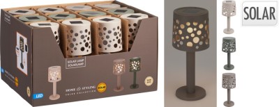 Lampa solara decorativa LED pentru exterior foto