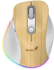 Mouse wireless 2.4 GHz si bluetooth Genius Ergo 9000S Pro 31030039407, optic, 2400dpi