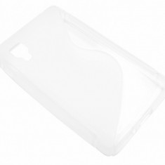 Husa silicon S-line transparenta pentru LG Optimus L4 II E440