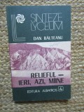 RELIEFUL - IERI , AZI , MAINE de DAN BALTEANU , 1984