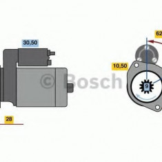 Starter PORSCHE CAYENNE (9PA, 955) (2002 - 2010) BOSCH 0 986 024 050