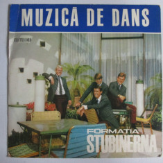 Rar! Disc vinil mediu 10'' Stubinerna,albumul:Muzică de dans,stare bună/f.bună