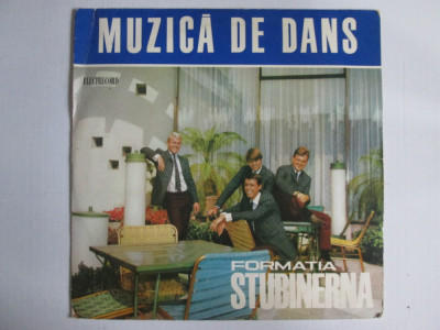 Rar! Disc vinil mediu 10&amp;#039;&amp;#039; Stubinerna,albumul:Muzică de dans,stare bună/f.bună foto