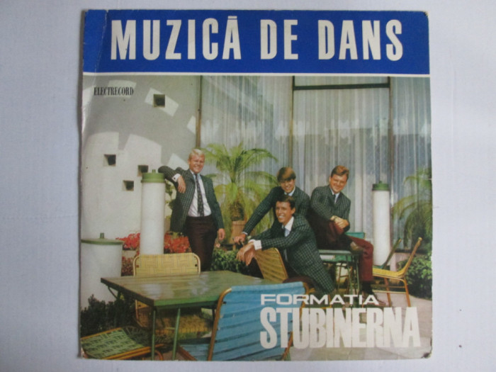 Rar! Disc vinil mediu 10&#039;&#039; Stubinerna,albumul:Muzică de dans,stare bună/f.bună