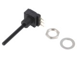 Potentiometru Axial 1k&Omega; 200mW THT 4mm Plastic Mono Cărbune
