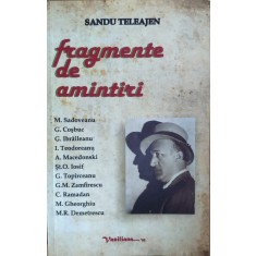 Fragmente De Amintiri - Sandu Teleajen , G196