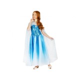 Costum Bleu, Printesa / Craiasa zapezii, 130/140 cm (9-10 Ani)
