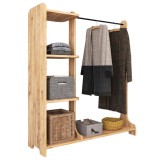 Cumpara ieftin Cuier Intrare Renesme Walnut 106x35x128 cm
