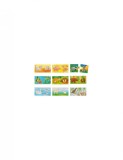 Set de 9 puzzleuri Animalele si puii lor, Goki