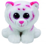 Plus Ty 24cm Beanie Babies Tabor Tigru Alb Roz, Plus 24Cm