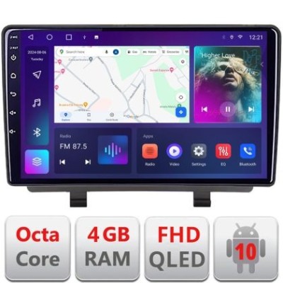 Navigatie Opel Zafira C 2011-2019 dedicata Android QLED octa core 4+64 4G DSP FHD carplay android auto radio gps internet Android KIT-zafira-c+EDT-E30 foto