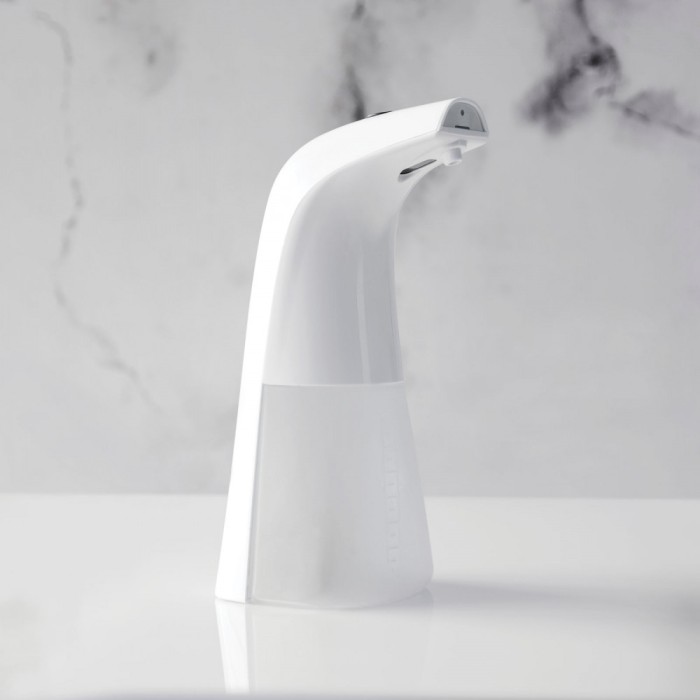 Vog und Arths - Dozator de săpun lichid spumant - 250 ml, independent sau cu fixare pe perete - baterii / USB