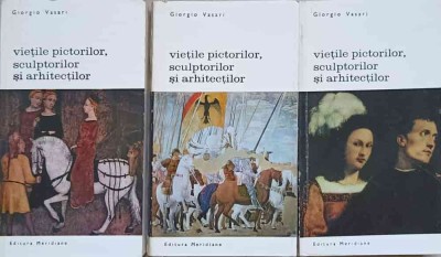 VIETILE PICTORILOR, SCULPTORILOR SI ARHITECTILOR VOL.1-3-GIORGIO VAARI-263000 foto