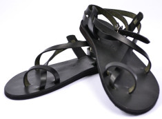 Sandale Dama Model Traveller Piele Naturala N - Curele Complet Ajustabile foto