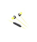 Casti Bluetooth Kruger&amp;Matz, Stereo, Microfon, Galbene, Autonomie 5h, Compatibil HSP HFP A2DP AVRCP