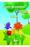 Cumpara ieftin Carte de colorat cu abtibilduri. Flori