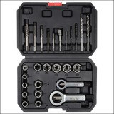 YT-06037 YATO Set pentru suruburi si piulite deteriorate, 26 piese
