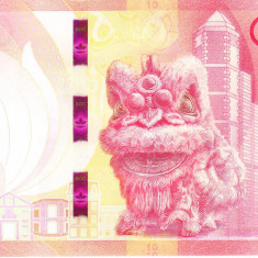 Bancnota Macao 10 Patacas 2020 (2024) - P129 UNC ( Banco da China )