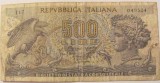 CY - 500 lire 1966 (1967) Italia / circulata