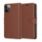 Husa pentru Apple iPhone 12, Techsuit, Leather Folio, Maro